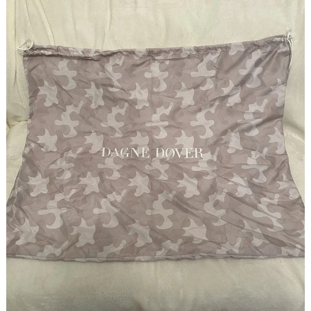 4 Dagne Dover Dust Bags Beige‎ Camo Print and Black - NEW Never Used